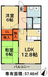 ハイルミナスの物件間取画像